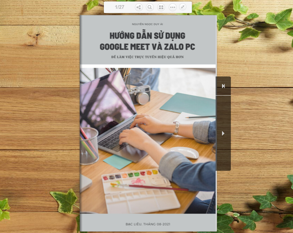 HD sử dụng Google Meet và Zalo PC cho Giáo viên